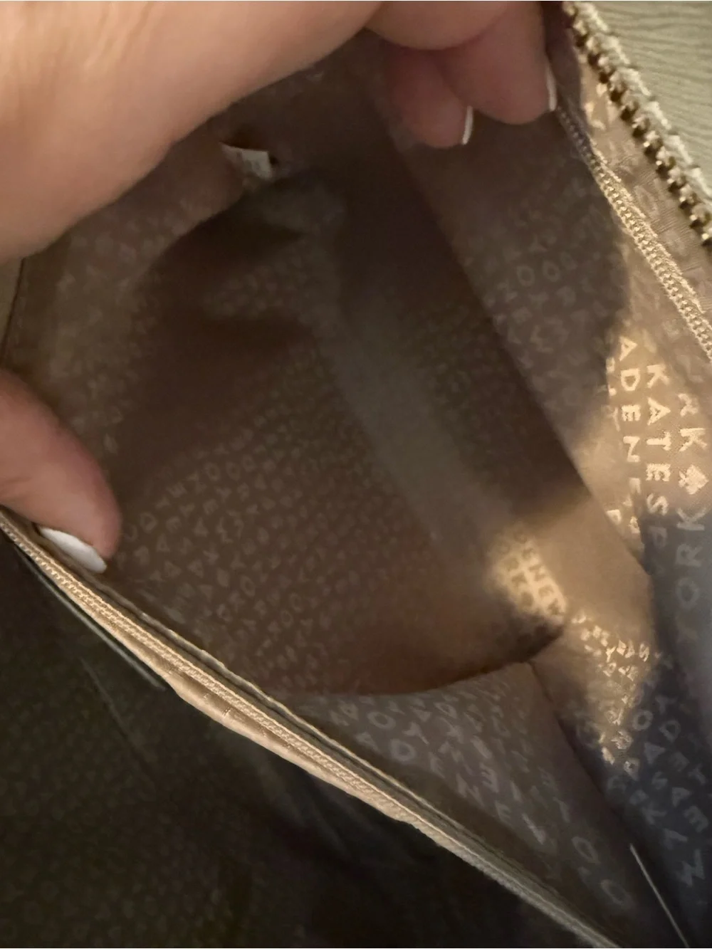 kate spade Taupe Leather Tote - Neutral Everyday Carry